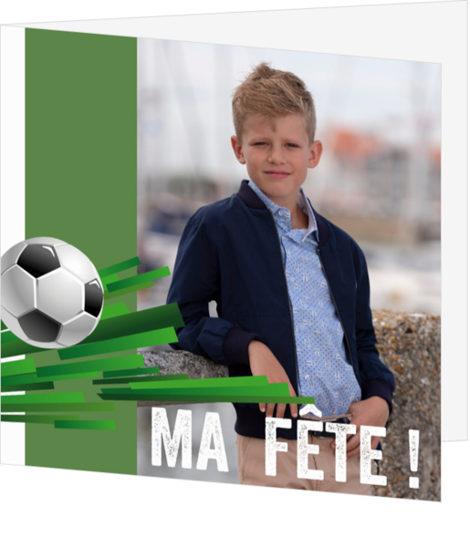 Porte-photo de communion Arthur - Football