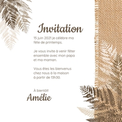 Invitation Communion 1580256F Verso