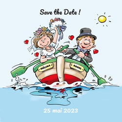 Save the date   Voyage de noces Recto