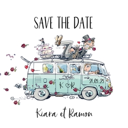 Save the Date   Van Volkswagen Recto