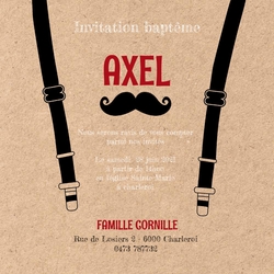 Invitation   Moustache 11421910F Verso